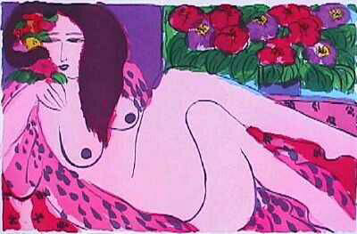 Canape Tachete by Walasse Ting Pricing Limited Edition Print image
