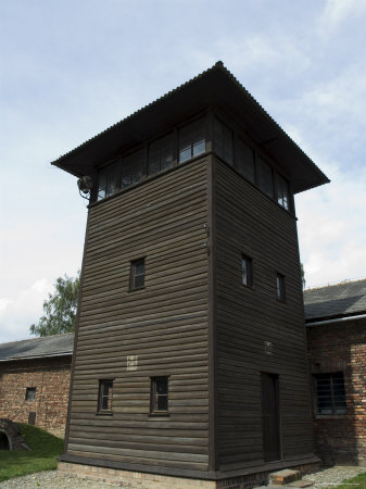 Guard Post, Auschwitz Concentration Camp, Near Krakow (Cracow), Poland by R H Productions Pricing Limited Edition Print image