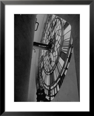 Interior Of Parliament's Clock Tower by Hans Wild Pricing Limited Edition Print image