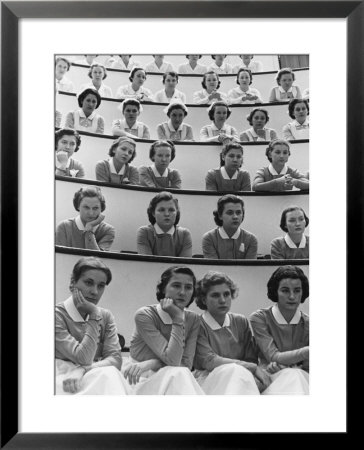Student Nurses At Roosevelt Hospital by Alfred Eisenstaedt Pricing Limited Edition Print image
