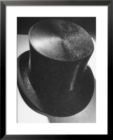 Silk Top Hat Showing Properties Of Smooth And Rough Nap Which Are Principles Used In Camouflage by Dmitri Kessel Pricing Limited Edition Print image