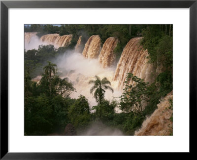 Iguassu Falls, Unesco World Heritage Site, Misiones Region, Argentina, South America by Simanor Eitan Pricing Limited Edition Print image