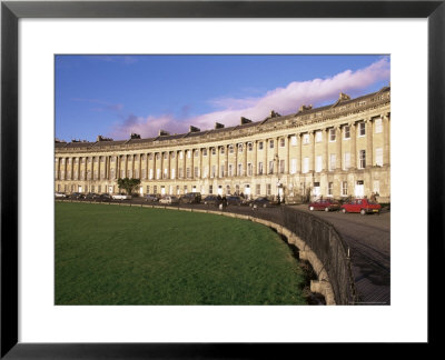 Royal Crescent, Bath, Unesco World Heritage Site, Avon, England, United Kingdom by Charles Bowman Pricing Limited Edition Print image