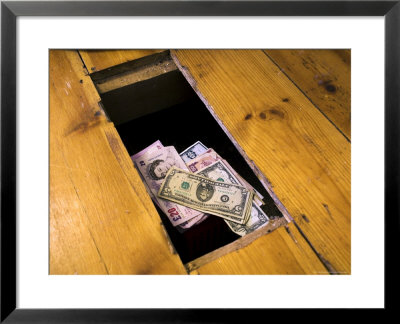 Money Beneath The Floorboards by Charles Bowman Pricing Limited Edition Print image