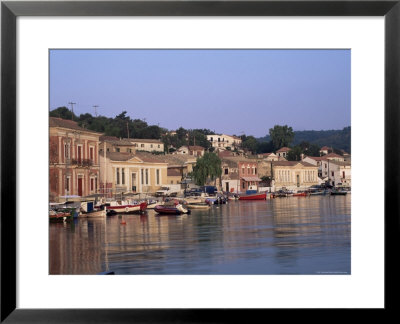 Gaios Harbour, Paxos, Ionian Islands, Greece by Julia Bayne Pricing Limited Edition Print image
