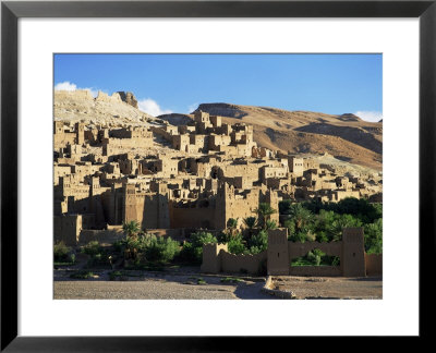 Kasbah Of Ait Benhaddou, Atlas Mountains, Morocco, North Africa, Africa by Simon Harris Pricing Limited Edition Print image