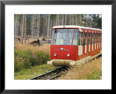 Funicular Railway, High Tatras Mountains (Vyoske Tatry), Tatra National Park, Slovakia by Christian Kober Pricing Limited Edition Print image