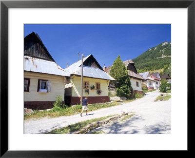 Unique Village Architecture Of Vlkolinec Village, Velka Fatra Mountains, Slovakia by Richard Nebesky Pricing Limited Edition Print image