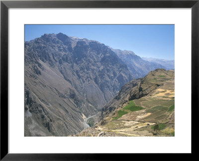 Canyon Below Chivay, Colca Canyon, Peru, South America by Tony Waltham Pricing Limited Edition Print image