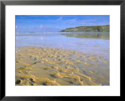 Holywell Bay Near Newquay, Cornwall, England,Uk by John Miller Pricing Limited Edition Print image