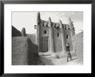 Mud Building, Nr Djenne, Mali by Peter Adams Pricing Limited Edition Print image