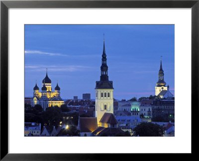 Skyline Of Old Town, Tallinn, Estonia by Jon Arnold Pricing Limited Edition Print image