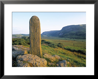 Megalithic Pillar, Gencolumbkille, Co. Donegal, Ireland by Doug Pearson Pricing Limited Edition Print image