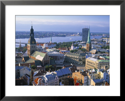 Skyline Of Riga, Latvia by Peter Adams Pricing Limited Edition Print image