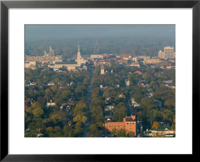 Town View From Grandad Bluff, La Crosse, Wisconsin by Walter Bibikow Pricing Limited Edition Print image