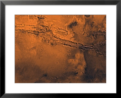 Coprates Region Of Mars by Stocktrek Images Pricing Limited Edition Print image