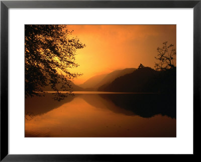 Sunset Reflecting On The Alpsee, Bavaria, Germany by Thomas Winz Pricing Limited Edition Print image