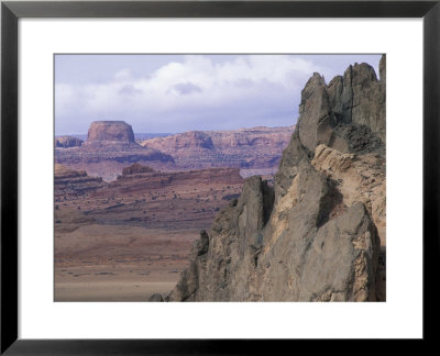 Southwest Desert Landscape Of Church Rock And Half Dome by Rich Reid Pricing Limited Edition Print image