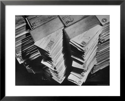 Letters Written To The Mail Order Department Of Montgomery Ward And Co. Requesting Merchandise by Margaret Bourke-White Pricing Limited Edition Print image