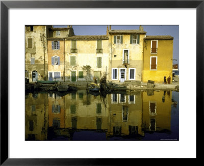 Quai Brescon In Martigues, A Mediterranean Fishing Village Near Marseille, France by Walter Sanders Pricing Limited Edition Print image