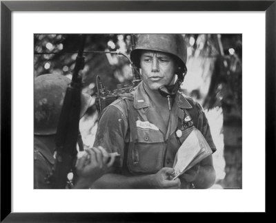 Us Lt. Roger Zailskas Serving In Vietnam by Larry Burrows Pricing Limited Edition Print image