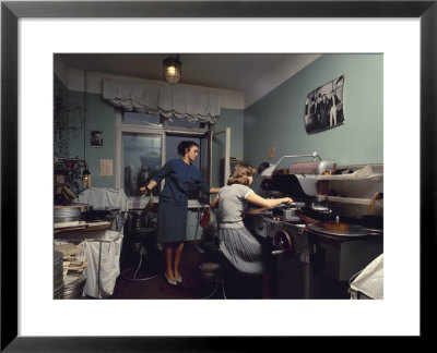 Film Editors At Mosfilm Studio by Dmitri Kessel Pricing Limited Edition Print image