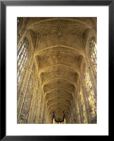 King's College Chapel, Cambridge, Cambridgeshire, England by Steve Vidler Pricing Limited Edition Print image
