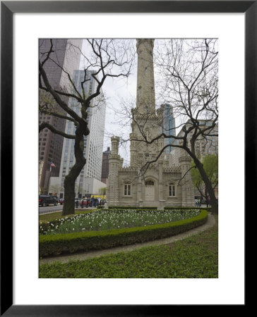 Historic Water Tower, North Michigan Avenue, Chicago, Illinois, Usa by Amanda Hall Pricing Limited Edition Print image