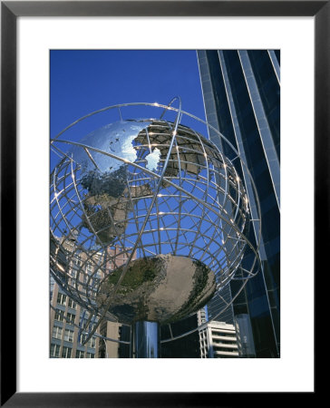 Columbus Circle, Central Park West, New York City, New York, Unit6ed States Of America by Renner Geoff Pricing Limited Edition Print image