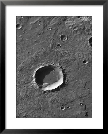 The Largest Number Of Gullies On Mars Occur On The Walls Of Southern Hemisphere Craters by Stocktrek Images Pricing Limited Edition Print image