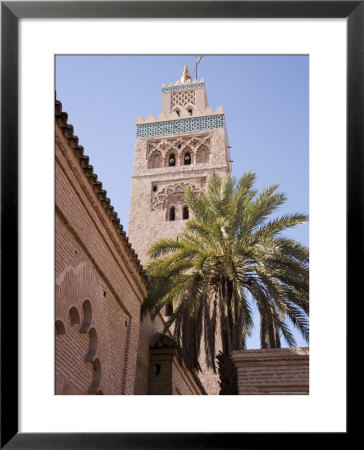The Koutoubia Mosque, Djemaa El-Fna, Marrakesh, Morocco, North Africa, Africa by Gavin Hellier Pricing Limited Edition Print image