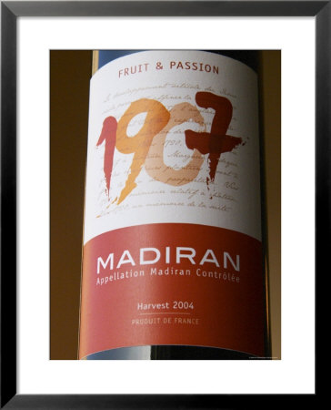 Bottle Of 1907 Madiran, France by Per Karlsson Pricing Limited Edition Print image