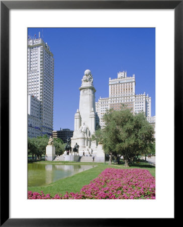 Plaza De Espana, Madrid, Spain, Europe by Hans Peter Merten Pricing Limited Edition Print image