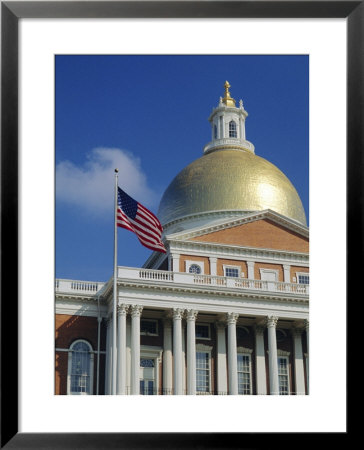 The Capitol, Boston, Massachusetts, New England, Usa by Rob Mcleod Pricing Limited Edition Print image