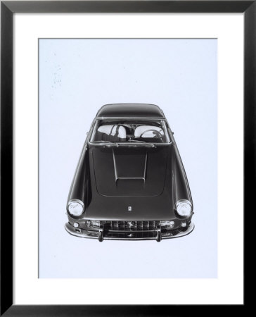 Frontal And Top View Of A Ferrari Automobile by A. Villani Pricing Limited Edition Print image