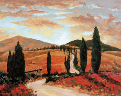 Tuscan Sunset I by D. J. Smith Pricing Limited Edition Print image