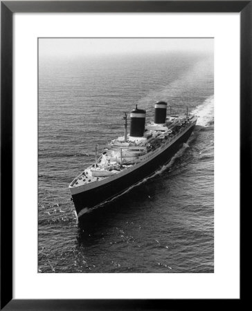 Liner United States Steaming Across The Atlantic by Peter Stackpole Pricing Limited Edition Print image
