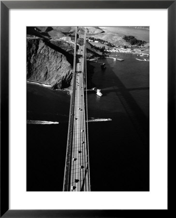 Aerial View Of The Golden Gate Bridge by Margaret Bourke-White Pricing Limited Edition Print image