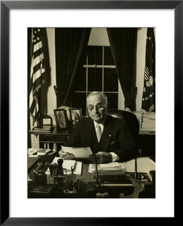 President Harry S. Truman by Gjon Mili Pricing Limited Edition Print image