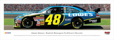 No. 48 - Jimmie Johnson by Christopher Gjevre Pricing Limited Edition Print image