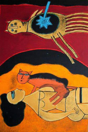Reine Des Sables by Guillaume Corneille Pricing Limited Edition Print image