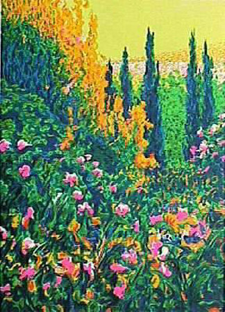 Paysage Fleuri by Frederic Brandon Pricing Limited Edition Print image