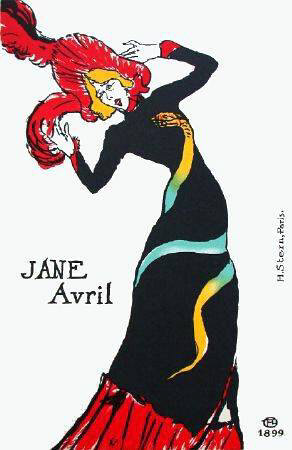 Jane Avril Ii by Henri De Toulouse-Lautrec Pricing Limited Edition Print image