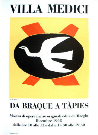L'oiseaux De Feu, 1968 by Georges Braque Pricing Limited Edition Print image