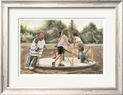 The Carousel by Neville Clarke Pricing Limited Edition Print image