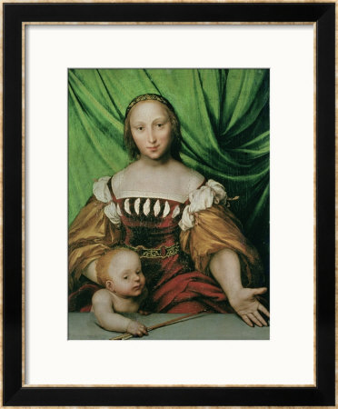 Venus And Cupid, Circa 1524 by Hans Holbein The Younger Pricing Limited Edition Print image