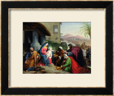 The Adoration Of The Magi, Circa 1833-36 by Jean Pierre Granger Pricing Limited Edition Print image
