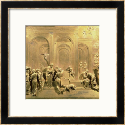 The Story Of Jacob And Esau, Original Panel From The East Doors Of The Baptistery, 1425-52 by Lorenzo Ghiberti Pricing Limited Edition Print image