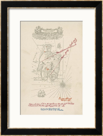 Map Of The Island by John Cameron Pricing Limited Edition Print image
