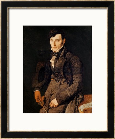 Portrait Of Jean-Pierre-Francois Gilibert 1804-05 by Jean-Auguste-Dominique Ingres Pricing Limited Edition Print image